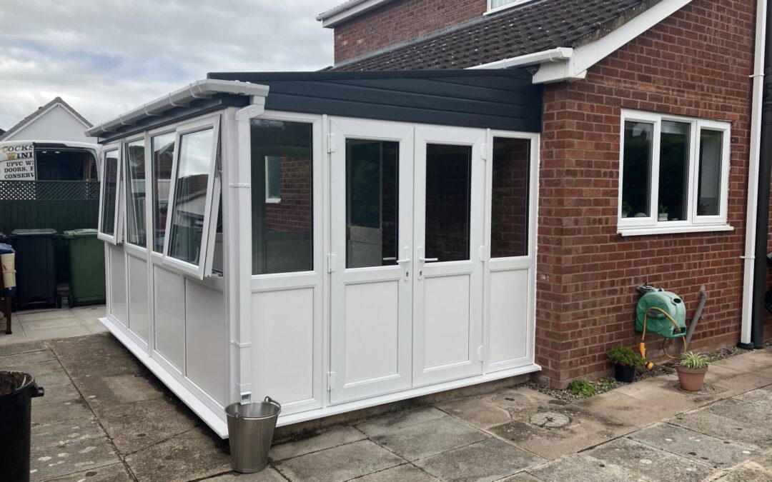 Double Glazing Windows in a Contemporary Shropshire Living Room